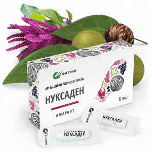 Свечи черного ореха Нуксаден Амарант