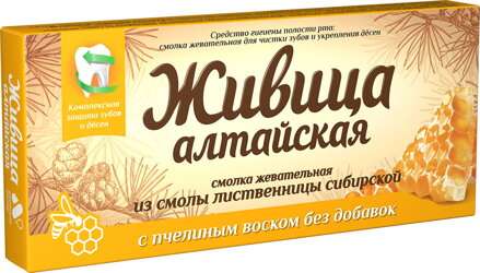 "Живица алтайская" лиственничная с пчелиным воском
